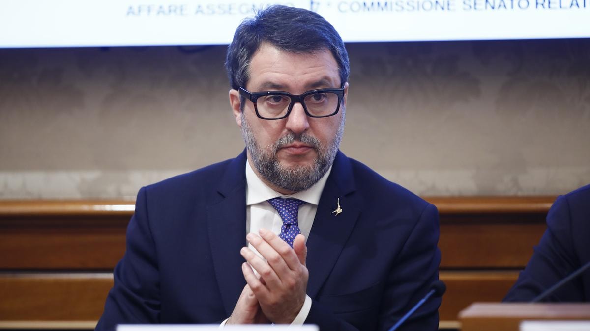 Matteo Salvini, leader della Lega e ministro delle Infrastrutture