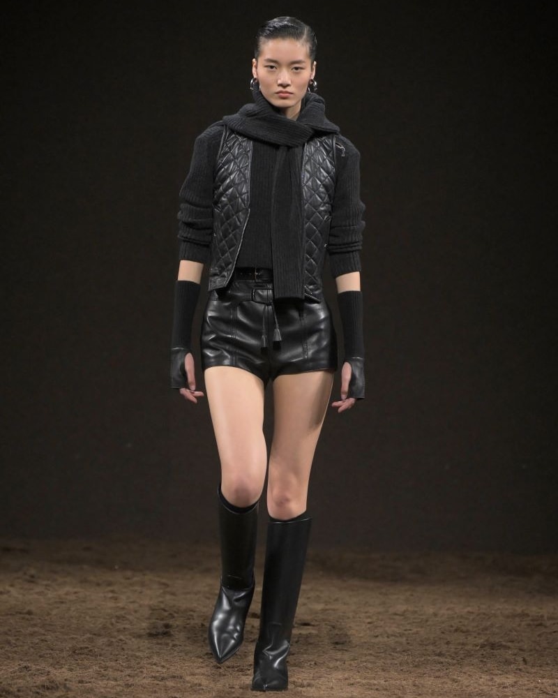 Un look fall-winter 2025/26 di Hermès (ph Francesc Ten/MFF)