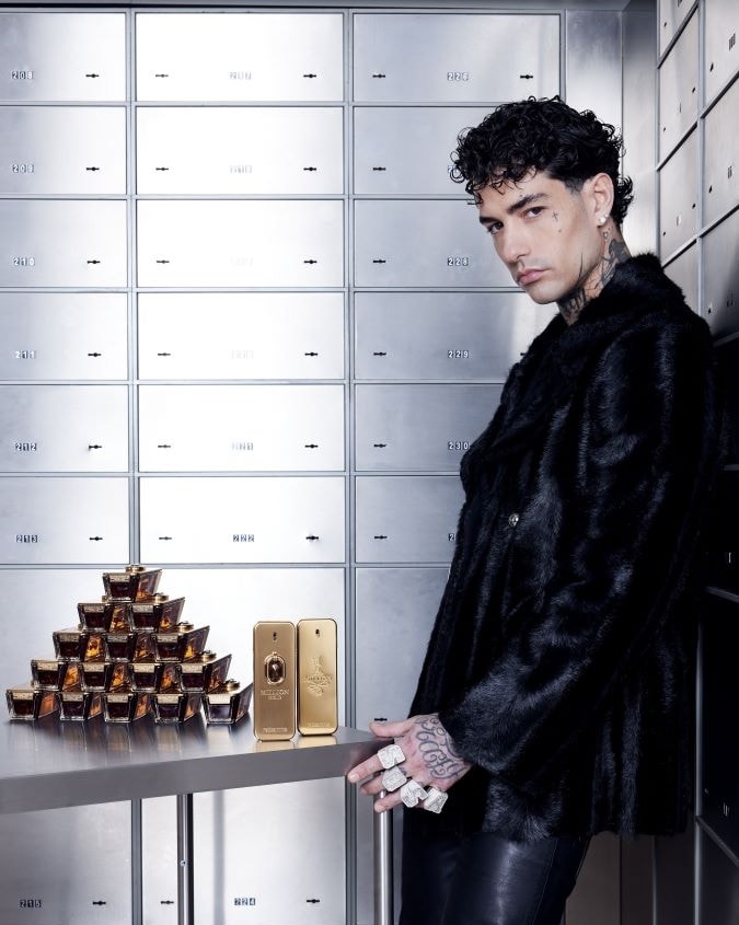 Tony Effe, nuovo volto di Rabanne (courtesy Rabanne)