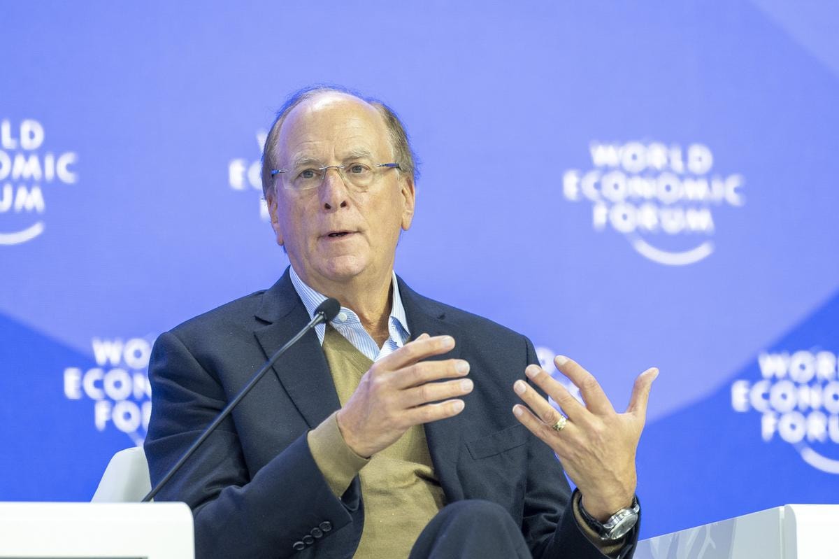 Larry Fink, amministratore delegato Black Rock