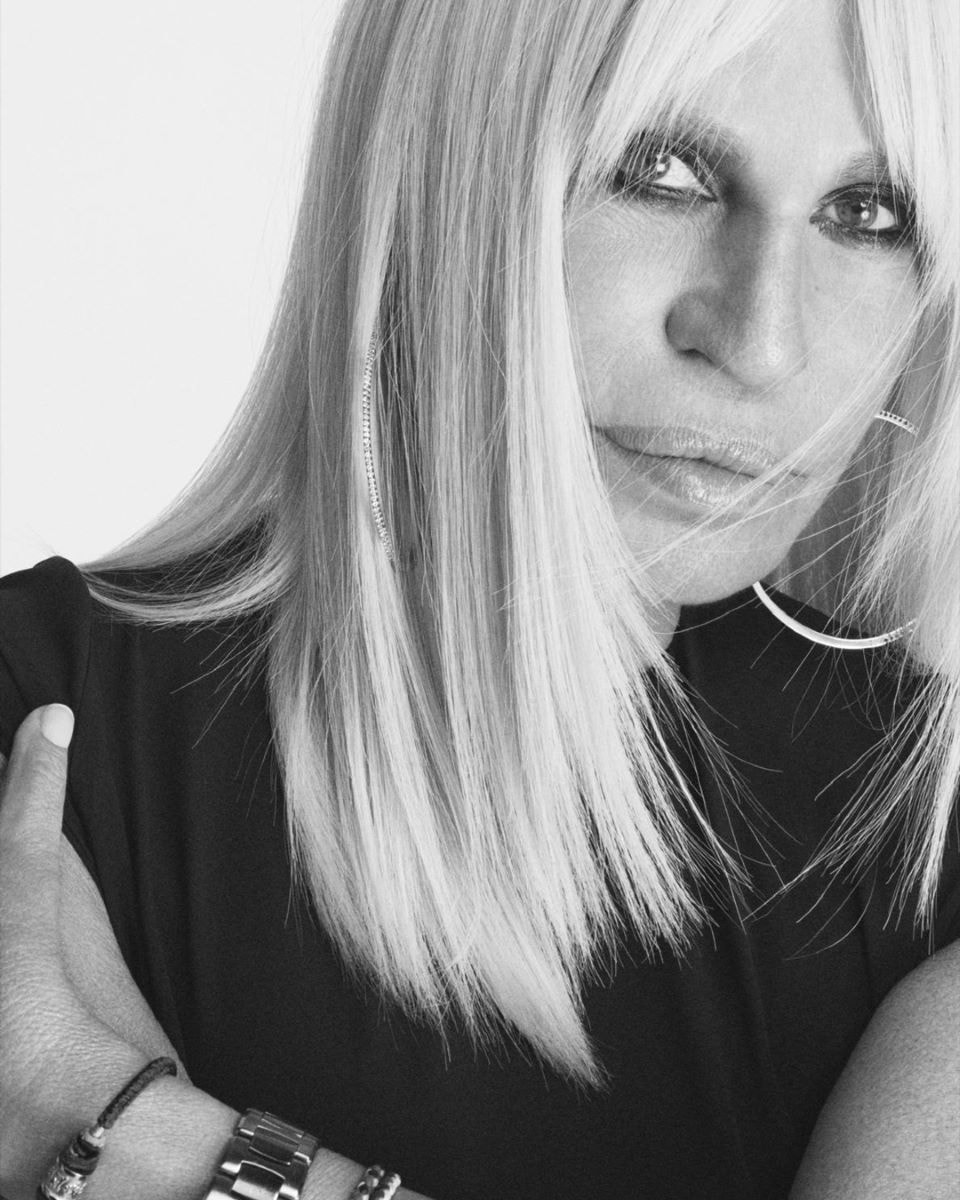Donatella Versace (ph Mert Alas & Marcus Piggott, courtesy Versace)