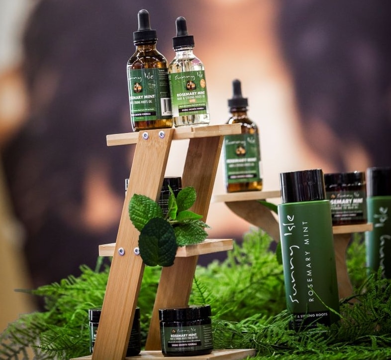 Alcuni prodotti bio a Cosmoprof (courtesy Sana beauty)