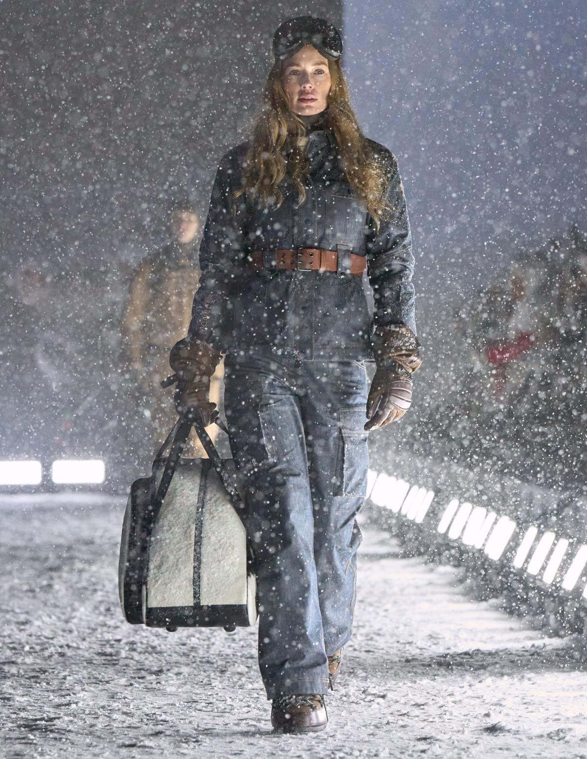 Un look Moncler Grenoble fall-winter 2025/26 (courtesy Moncler)