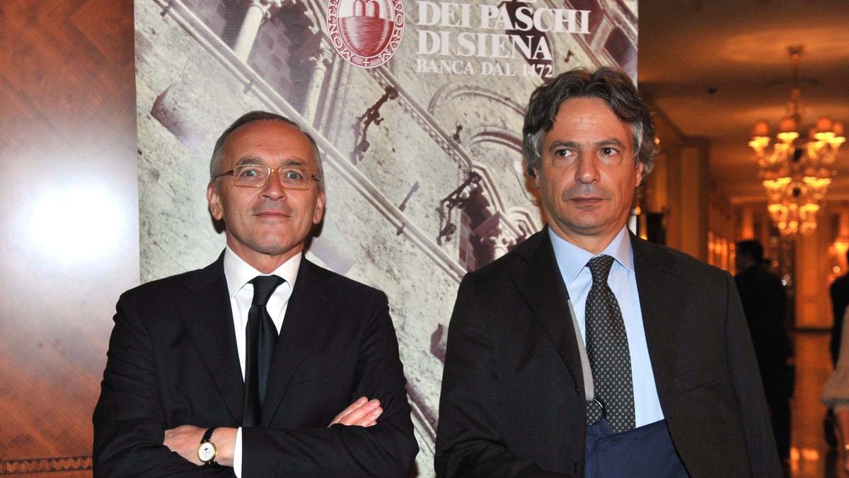 Mps, gli ex vertici contro la banca: Antonio Vigni fa causa per danni, Giuseppe Mussari la prepara