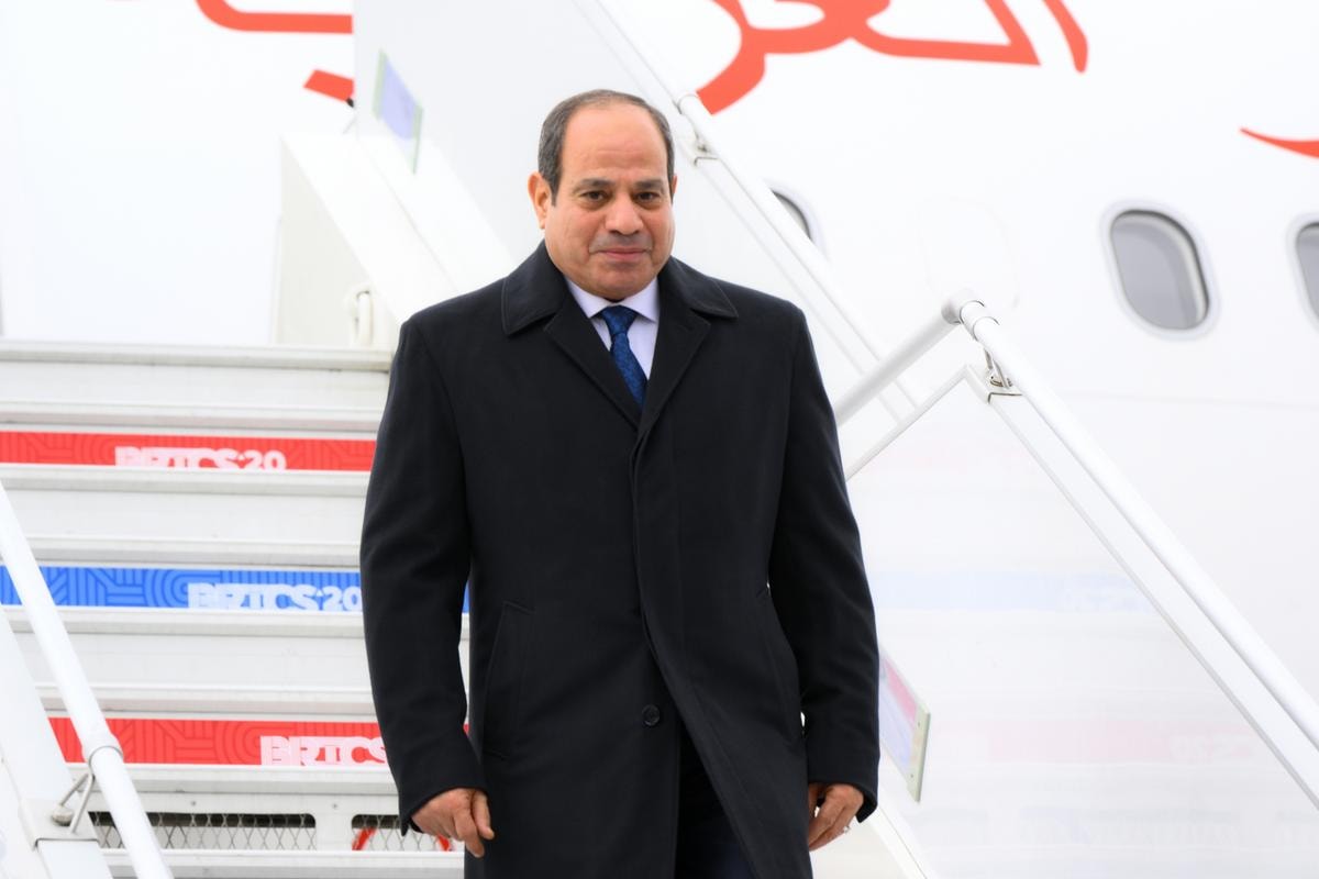 ABDEL FATTAH AL-SISI PRESIDENTE EGITTO Ekaterina Chesnokova / Photohost agency brics-russia2024.ru