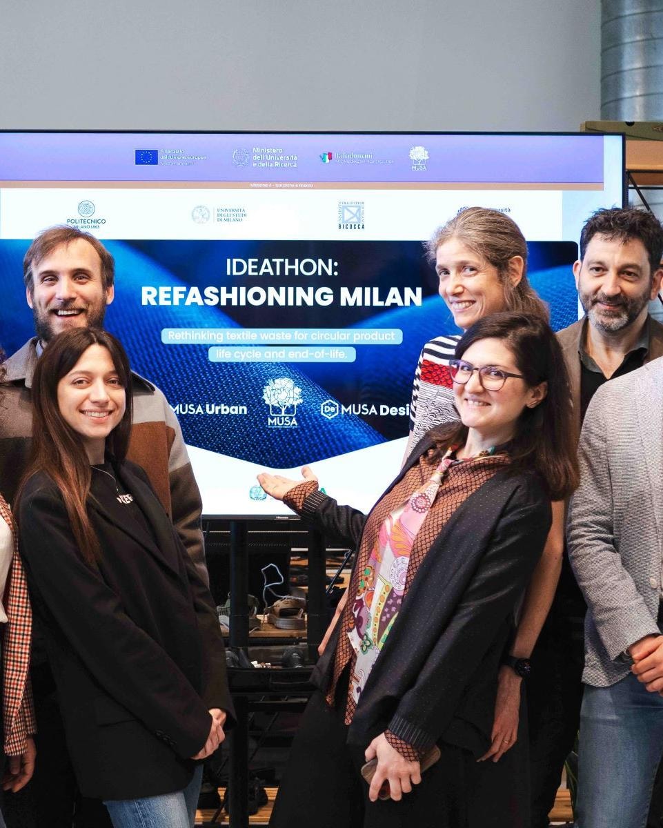 Un momento della seconda edizione di Ideathon: refashioning Milano (courtesy Musa)