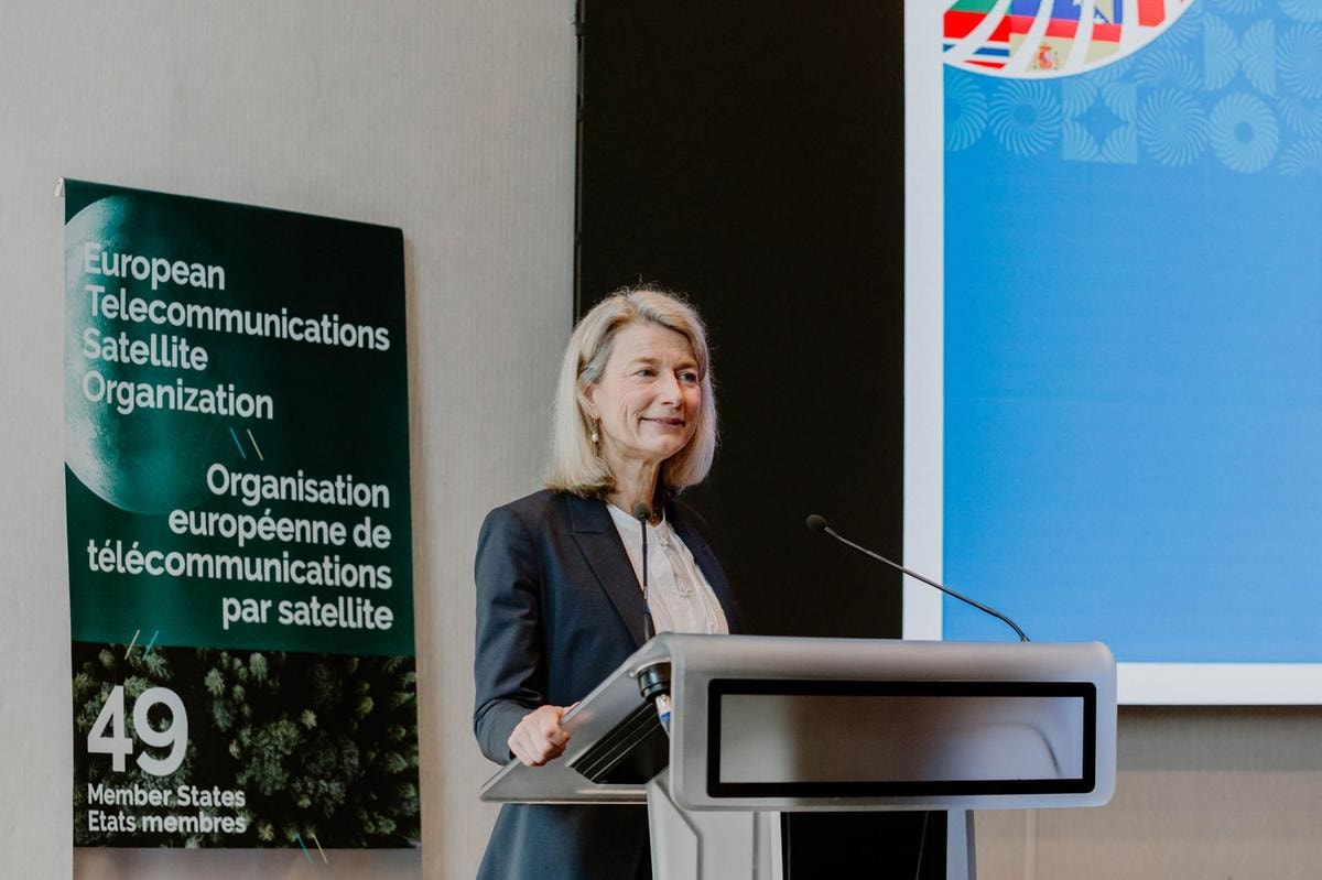 Eva Berneke, ceo di Eutelsat