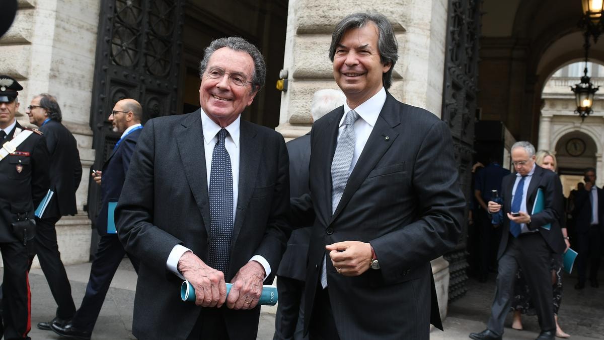 Gian Maria Gros Pietro e Carlo Messina