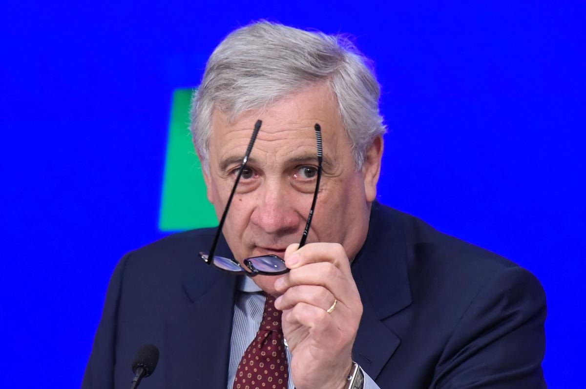 Antonio Tajani, vicepremier e ministro degli Esteri