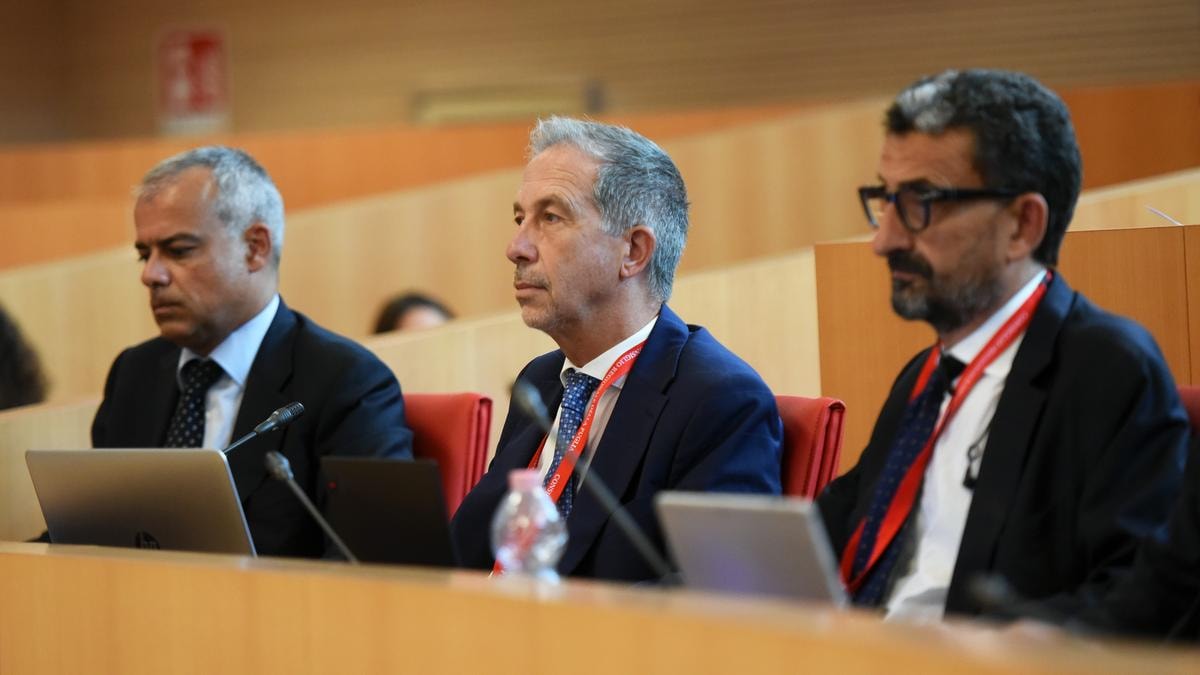 Da sinistra Marcello Fonseca, Giancarlo Quaranta, Davide Tabarelli
