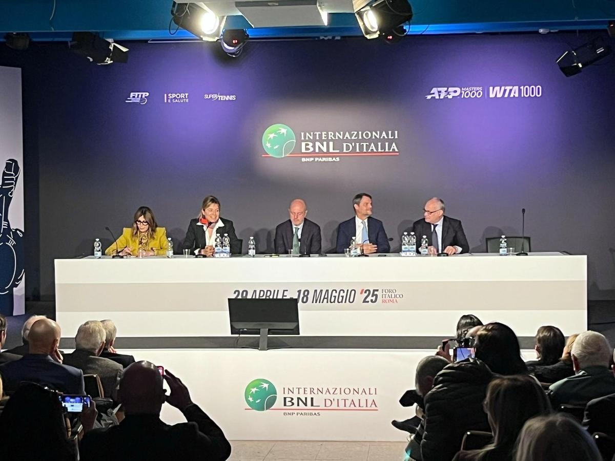 Roma pronta per gli Internazionali Bnl d’Italia di tennis, indotto di oltre 600 milioni di euro