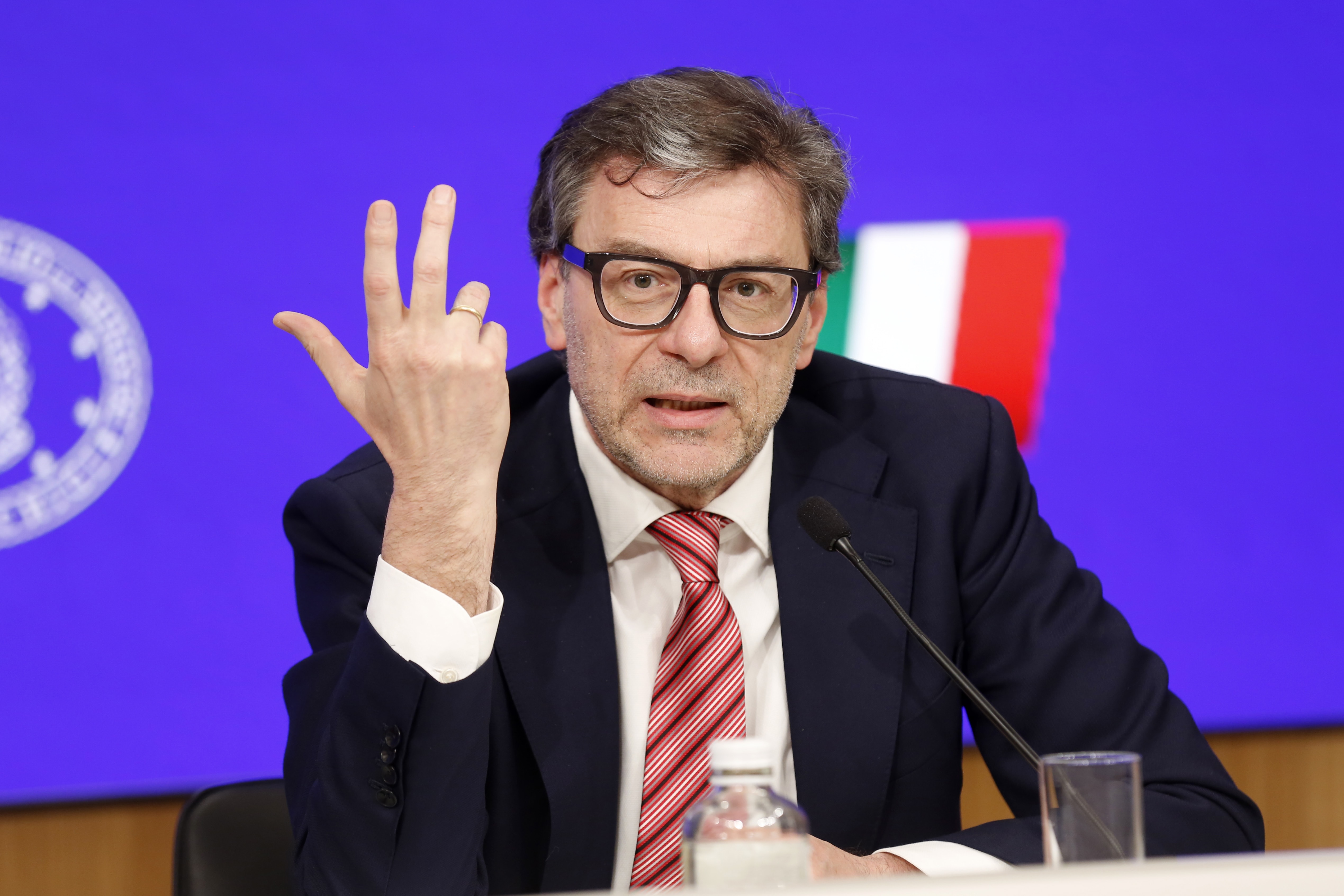 Il ministro dell’Economia, Giancarlo Giorgetti