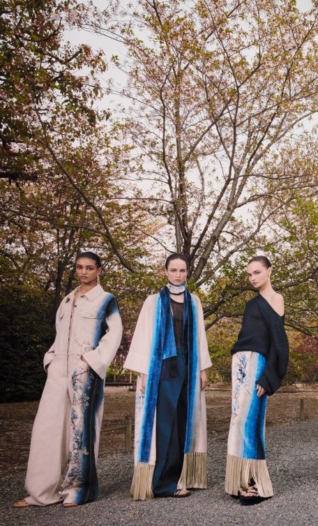 La collezione fall 2025 di Dior a Kyoto (ph Cecy Young, courtesy Dior)