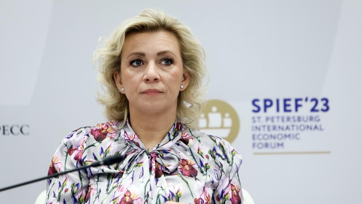 Maria Zakharova, portavoce del ministro degli Esteri russo