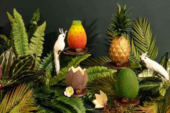 La collezione Frutti Tropicali della Pasticceria Clivati.