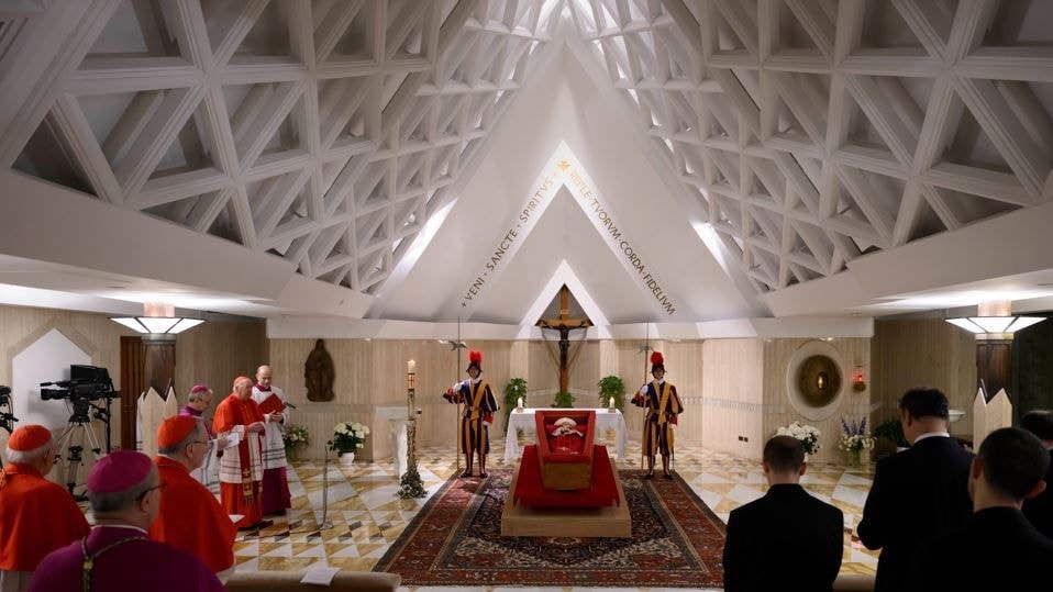 La salma di papa Francesco