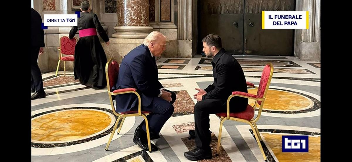 L’immagine è tratta dal TG1 “per concessione”
