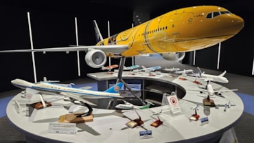 Un selfie tra i ciliegi del parco UenoL'incrocio pedonale di Shibuya, il più trafficato del mondoUna sala del museo d'arte digitale teamLab PlanetsL'AI Suitcase la valigia-guida al Miraikan MuseumUn'installazione all'ANA Blue Base il training center della compagnia aerea All Nippon