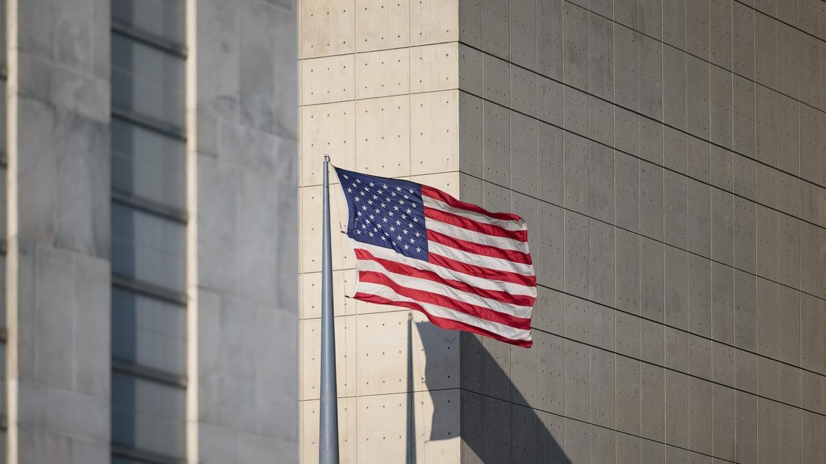 La bandiera Usa