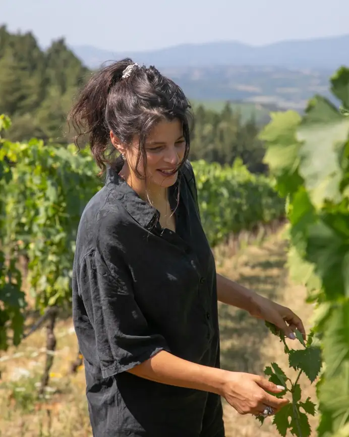 Giulia Cenci è stata invitata quest'anno per il progetto di committenza Artisti per Frescobaldi.