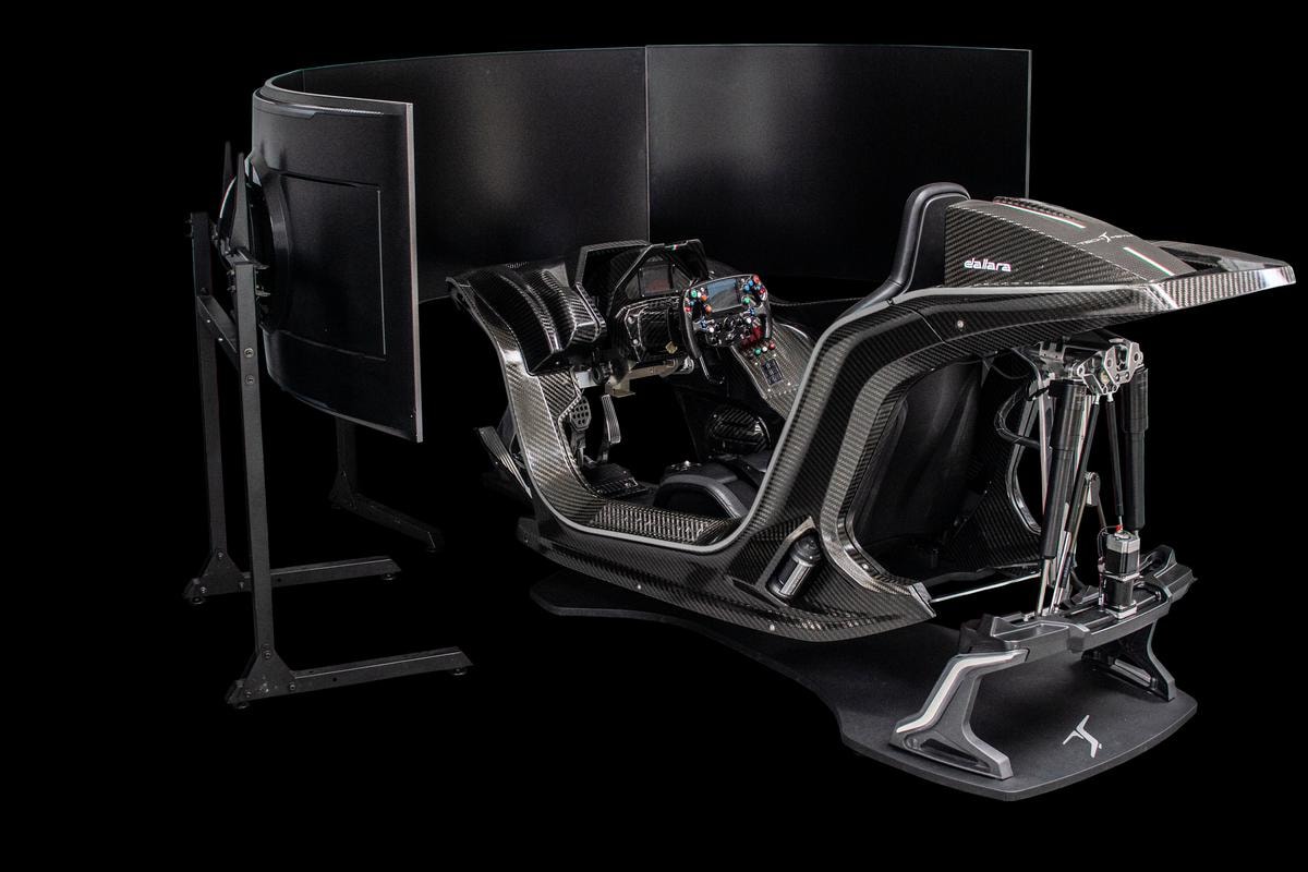il Simulatore Virtuoso prodotto da Tech & Sym con Dallara Automobili.