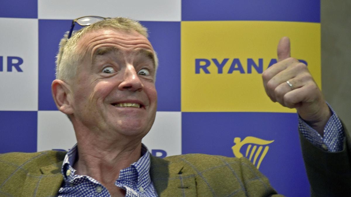 Michale O'Leary, ceo Ryanair
