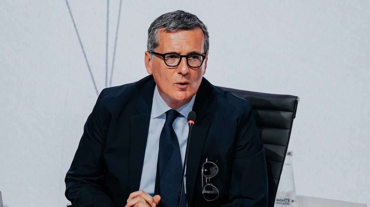 Il presidente di Essilux e Delfin Francesco Milleri