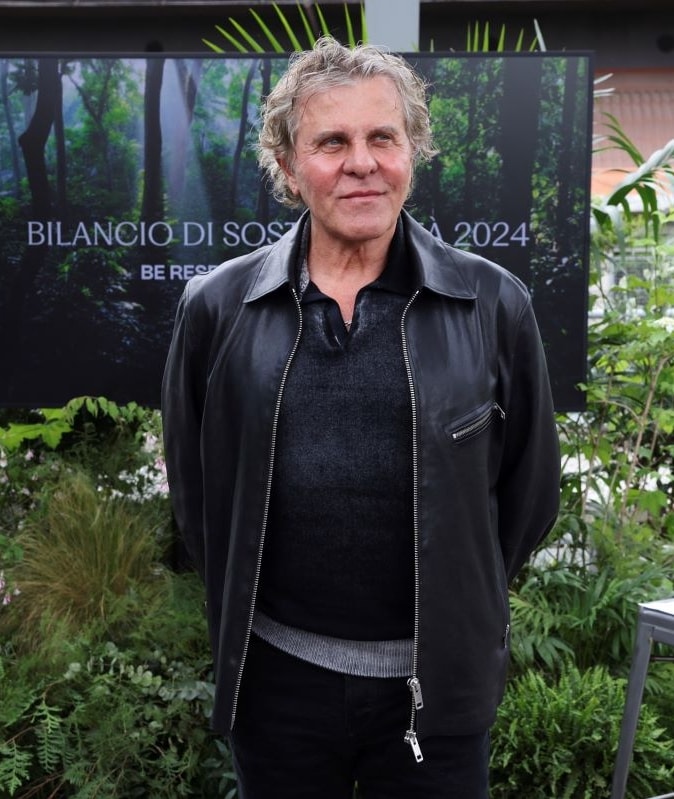 Renzo Rosso alla presentazione del Bilancio di sostenibilità 2024 di Otb (ph Imagoeconomica)