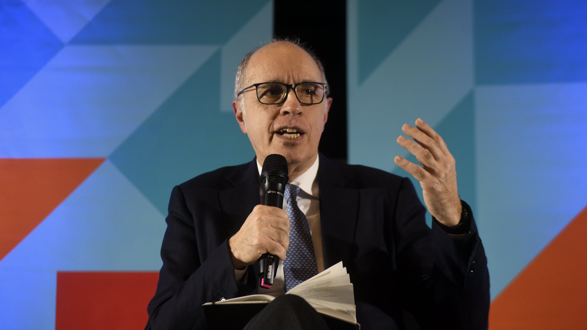 Il presidente di Fondazione Cariplo Giovanni Azzone
