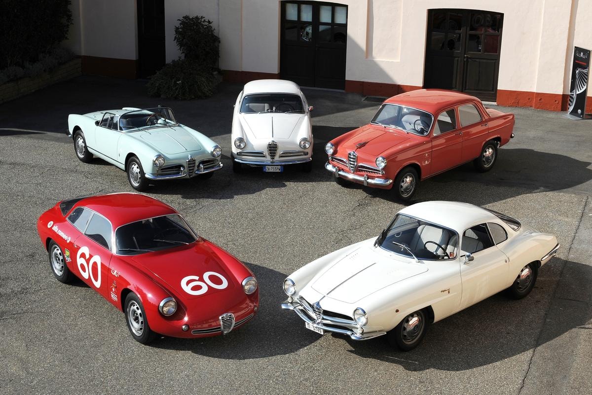 Alfa Romeo Giulietta 1955: compie 70 anni la berlina che ha motorizzato i sogni degli italiani