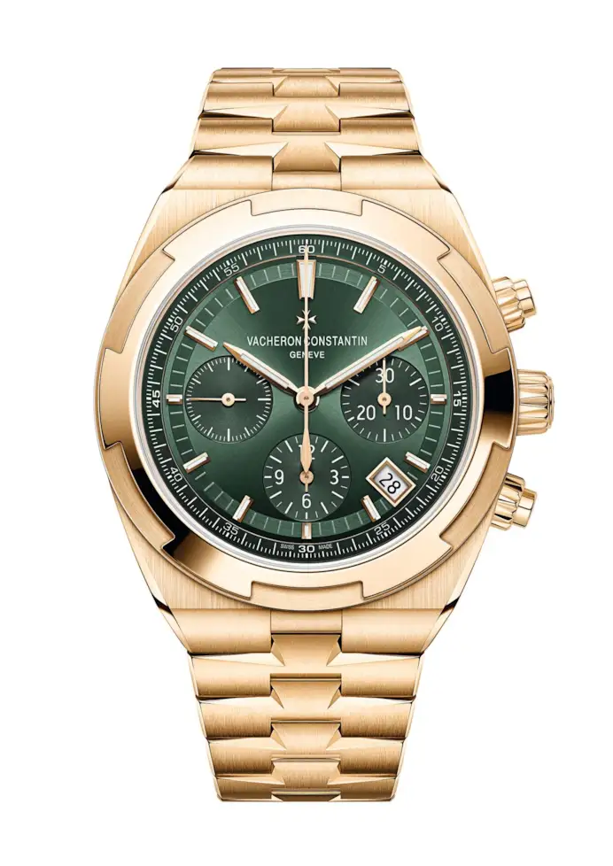 L’orologio Overseas Chorongraph di Vacheron Constantin.