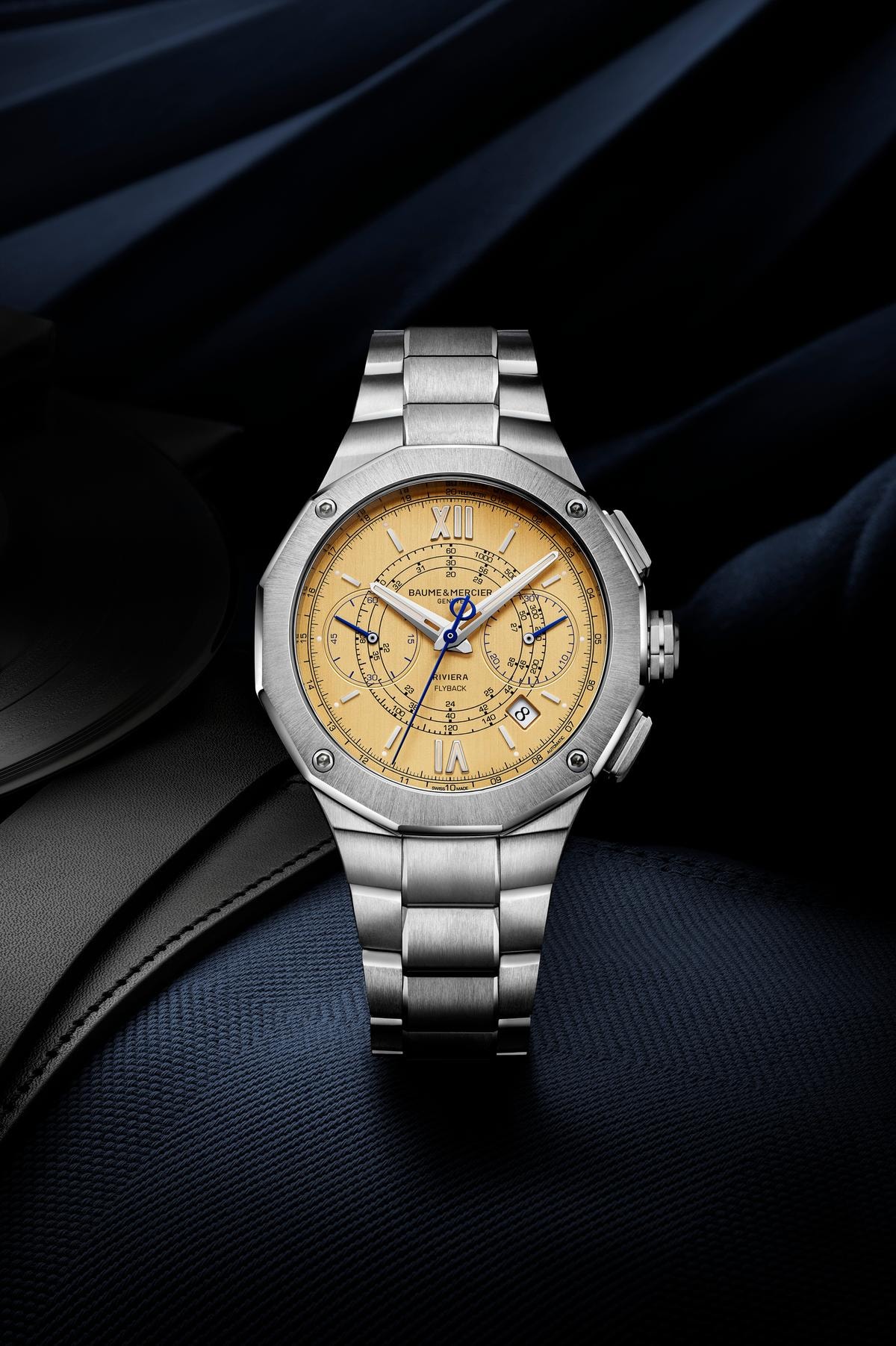 Riviera Chronograph Flyback: lo spirito vintage di Baume & Mercier