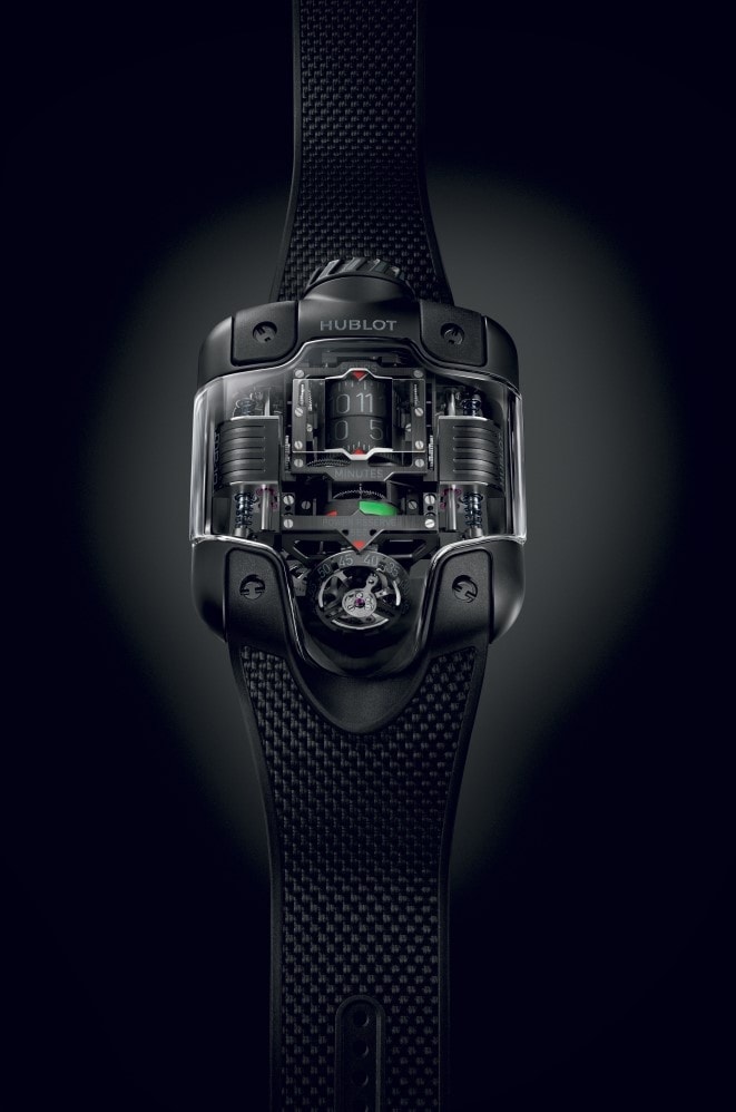 Hublot va ancora oltre con due edizioni limitate dell’avveniristico MP-10 Tourbillon 