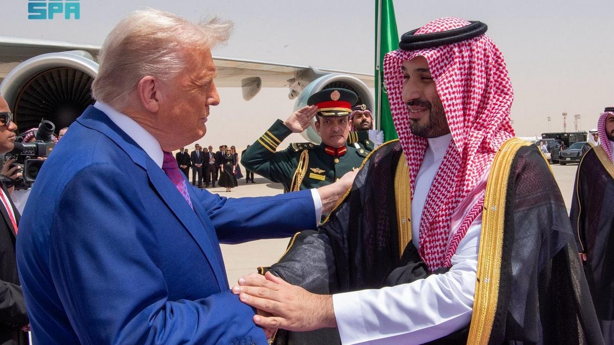 Donald Trump e Mohammed bin Salman