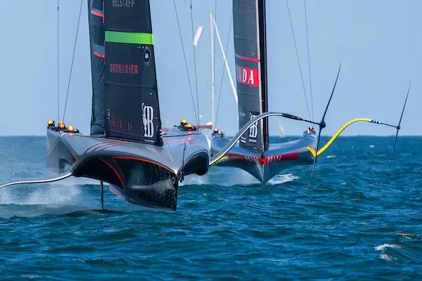 September 07, 2024. Louis Vuitton Cup, Race Day 7. INEOS BRITANNIA, LUNA ROSSA PRADA PIRELLI TEAM