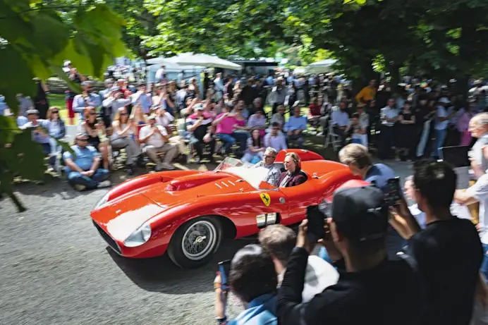 La Ferrari 335 S Spider Scaglietti del 1957.