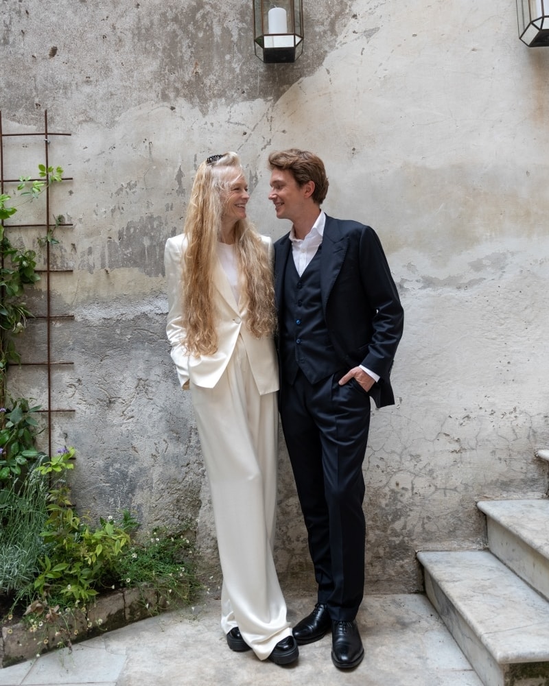 Da sinistra, Suzy Amis Cameron e Matteo Ward (courtesy Inside out)
