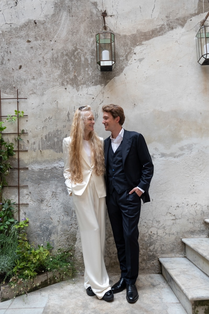 Da sinistra, Suzy Amis Cameron e Matteo Ward (courtesy Inside out)