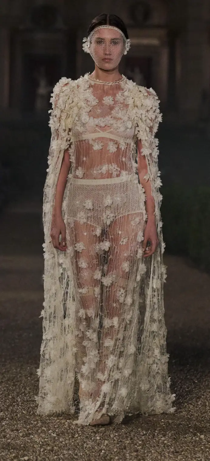 Una proposta Dior cruise 2026 (@ Fondazione Torlonia)