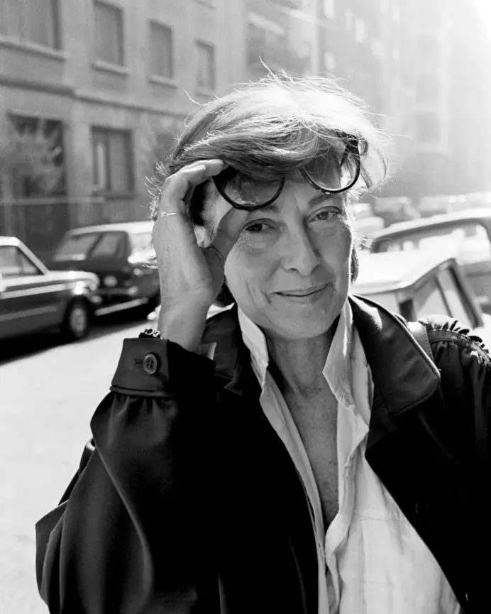 Portrait of Cini Boeri , Architect , Milan 1983,