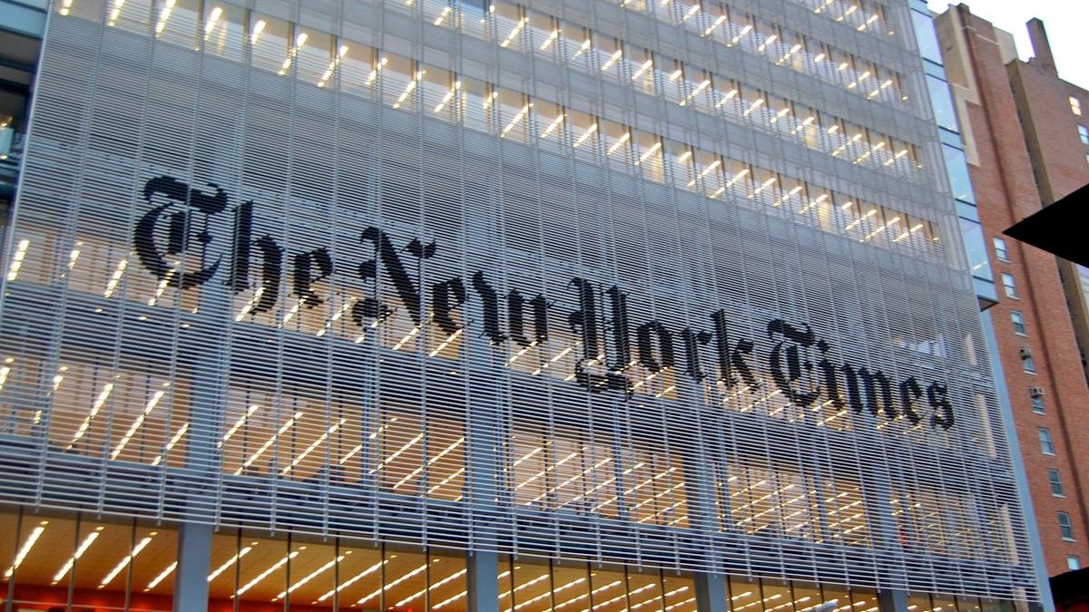 La sede del New York Times