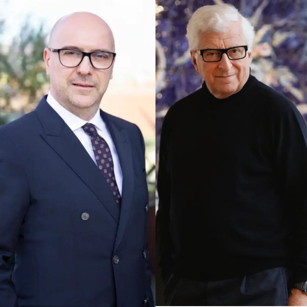 Da sinistra, Alfonso Dolce e Patrizio Bertelli