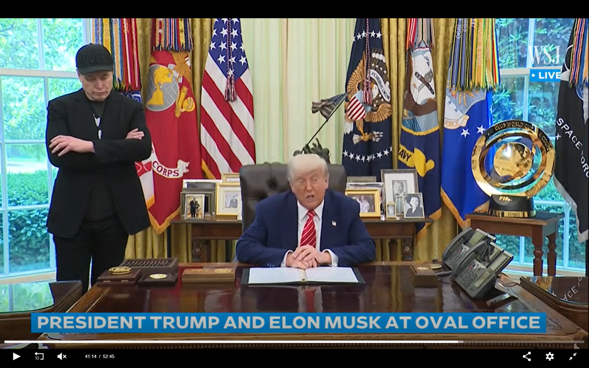 Trump e Musk si incontrano nello Studio Ovale: il presidente Usa elogia il lavoro del patron di Tesla al Doge