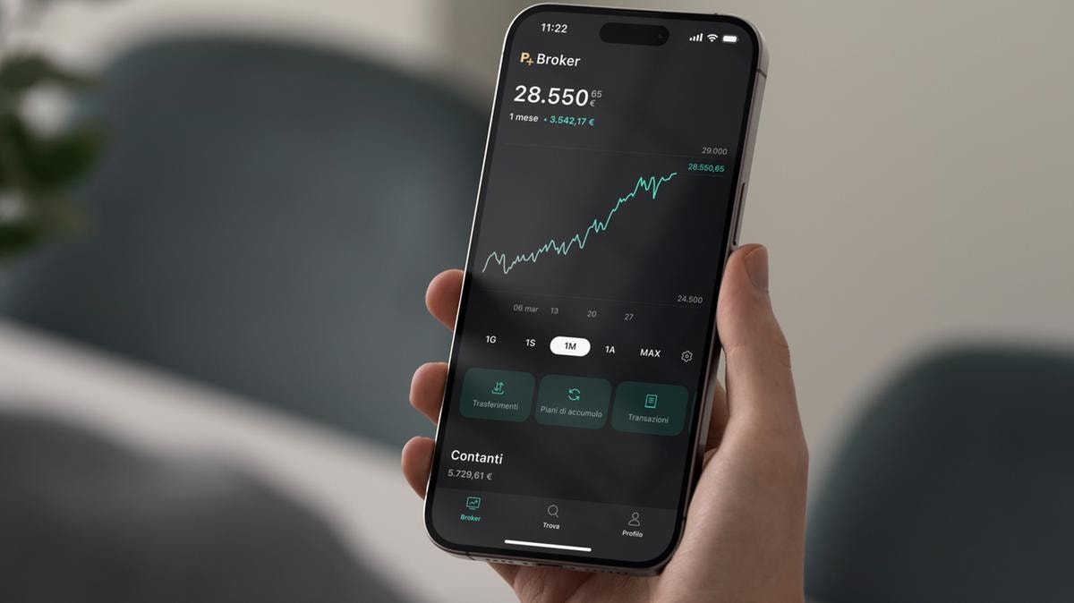 L'interfaccia del broker Scalable Capital