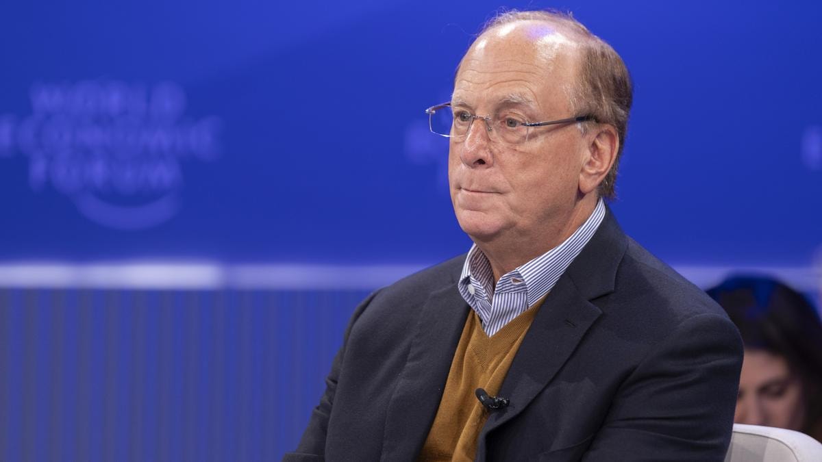 Larry Fink, presidente e ceo di Blackrock