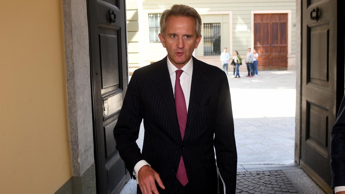 Il ceo di Mediobanca Alberto Nagel