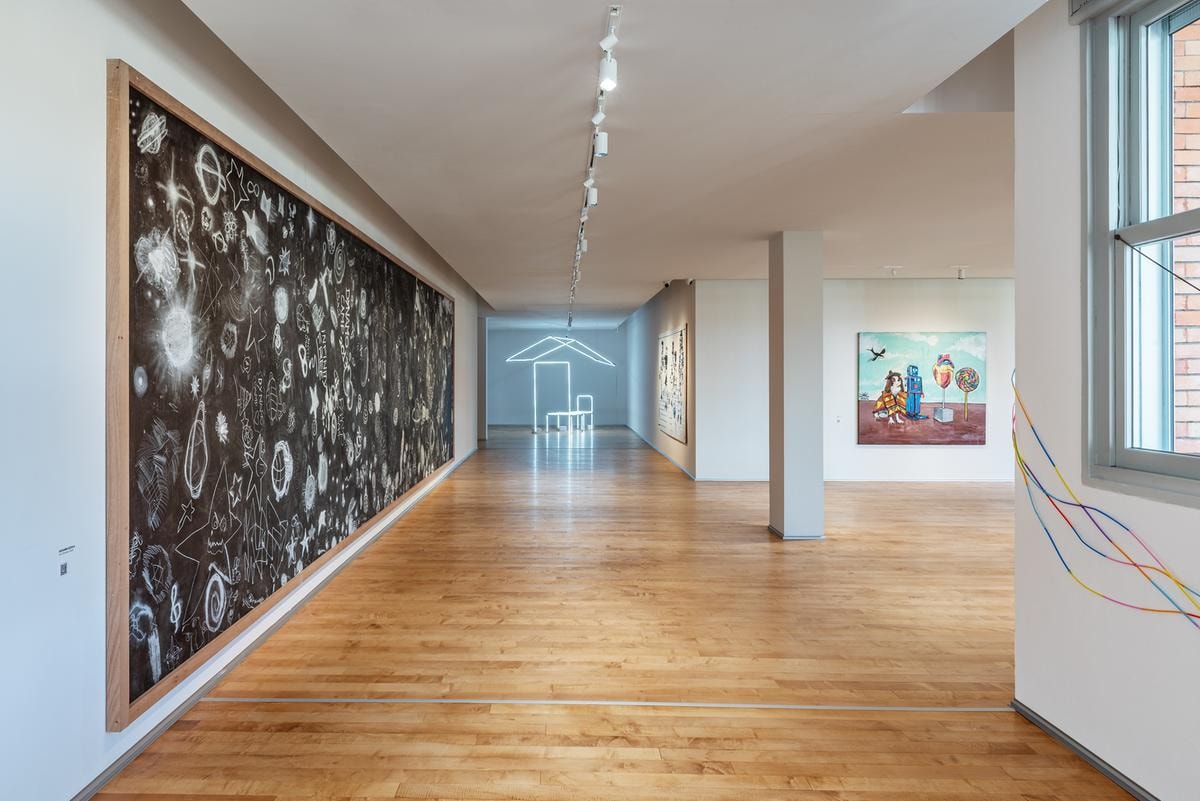 Sulla parete a sinistra, La Educación Sentimental di Luis López-Chávez con Dynamo Art Factory.