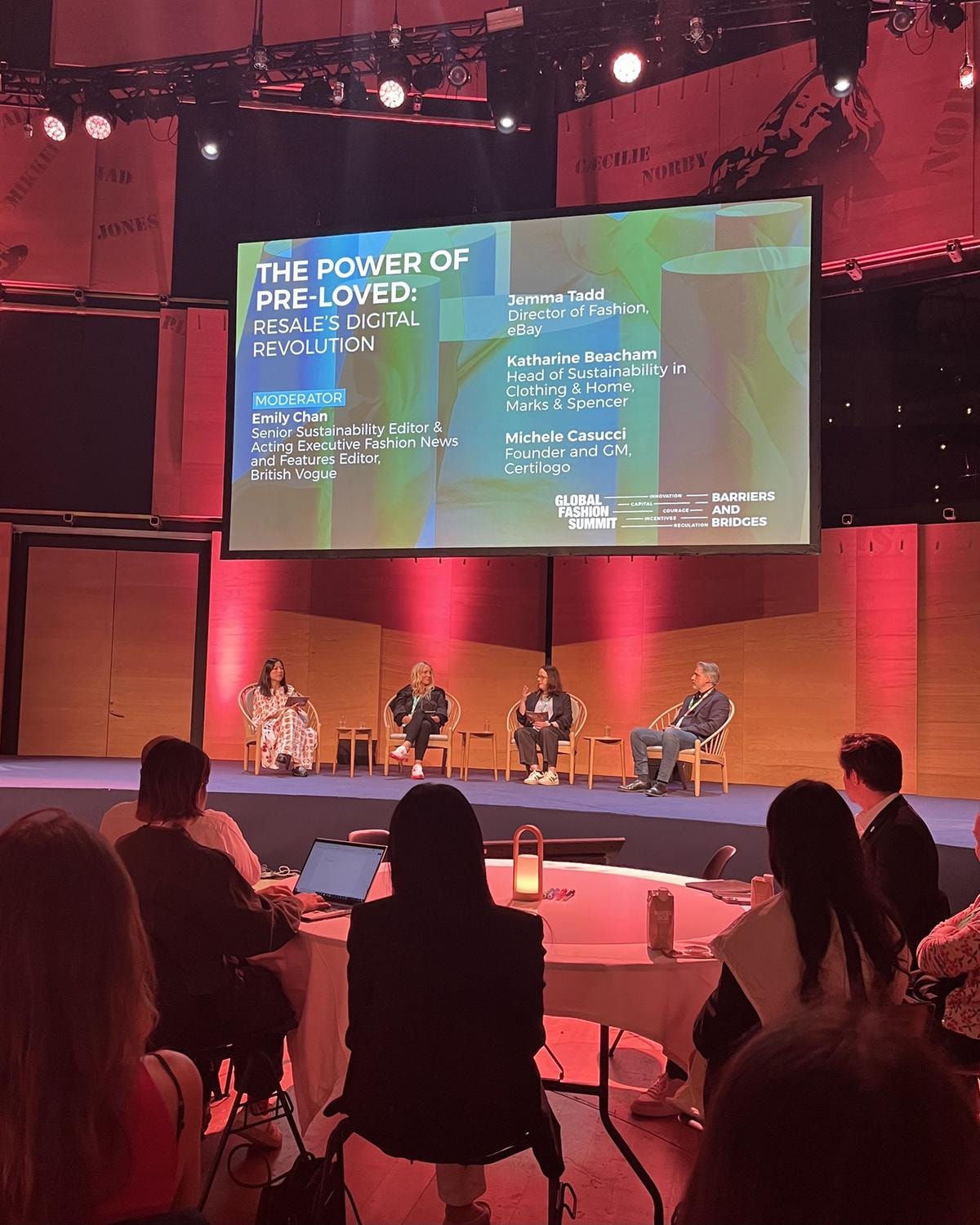 Un momento del Global fashion summit 2025 (ph Giada Cardo)