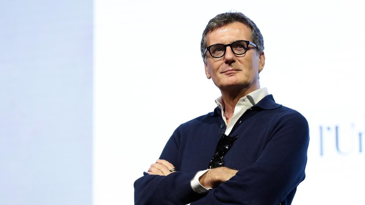 Il presidente di Delfin Francesco Milleri