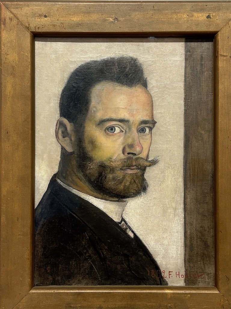 Autoritratto. Hodler.